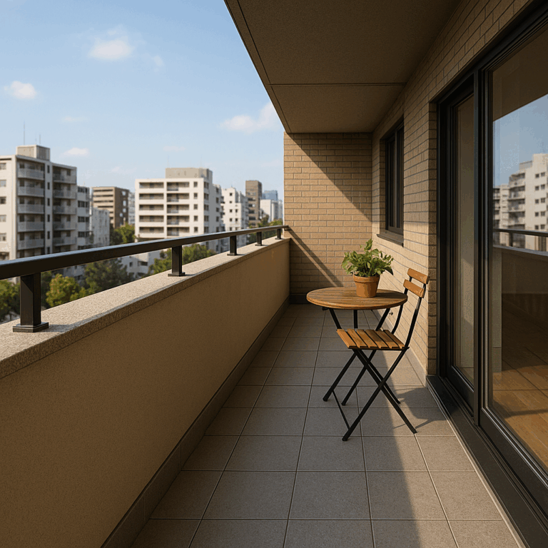 バルコニーは広い方が良い？