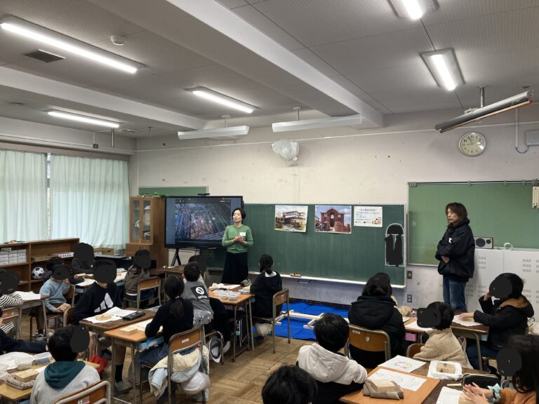 小学校で大工教室を行いました