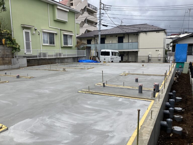 基礎が完成しました