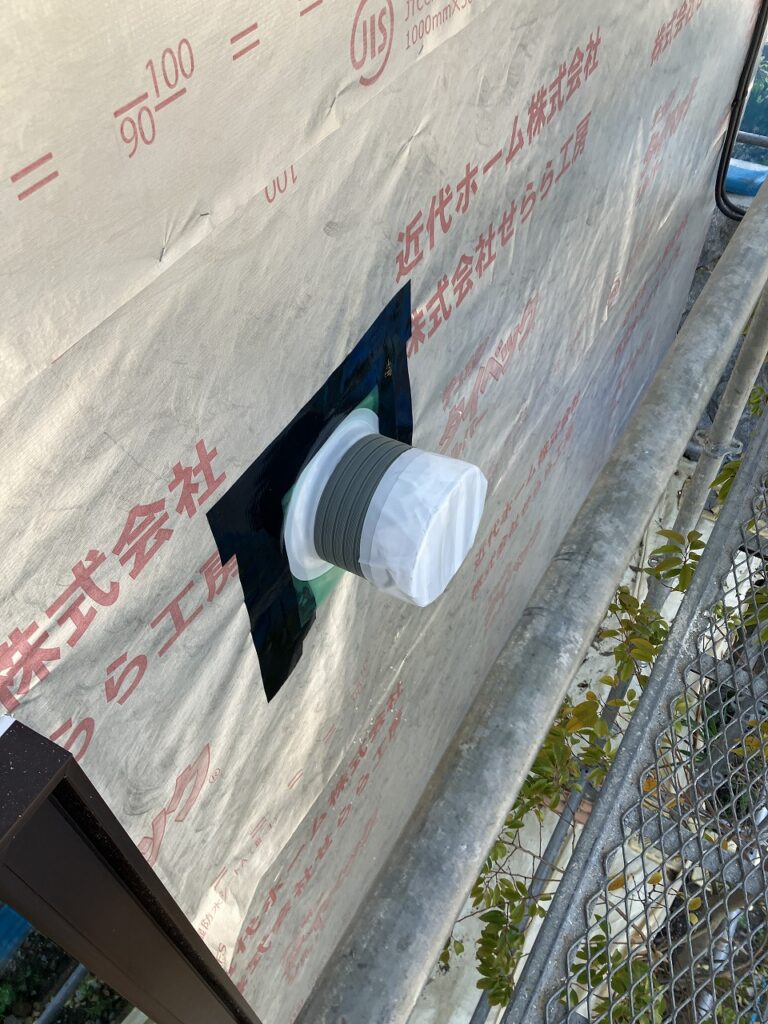 防水処理を行う