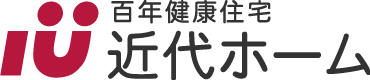 横浜市で注文住宅を建てる近代ホームのロゴ