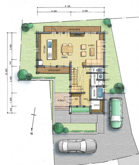 ISHII FAMILY'S HOUSE PLAN