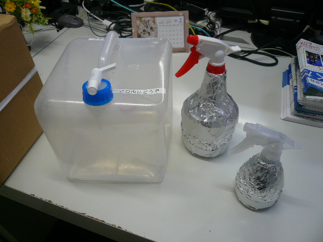 次亜塩素酸水、保存状況テストしてみました！