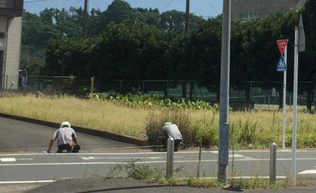 横浜市の敷地調査