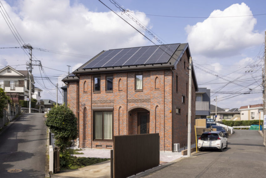 横浜の赤レンガの家