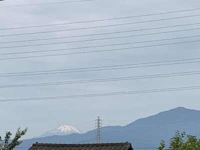 現場から富士山
