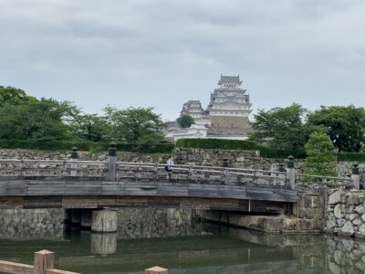 姫路城を見て