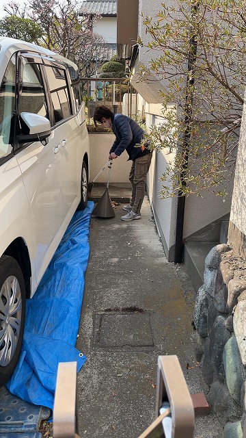 藤沢市の注文住宅の掃除