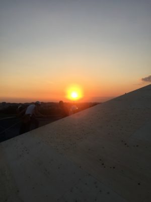 夕日がキレイ